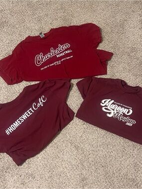 Maroon CofC T-Shirts 3 Pack